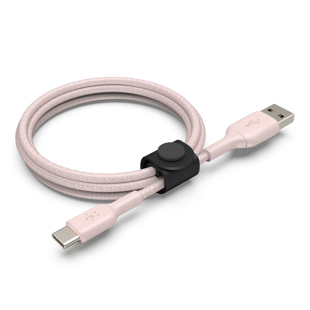 Belkin BoostCharge Braided USB-C Cable, 5ft, Rose Gold photo 7