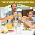 thumbnail image 3 of WRITWAA Cold Pitcher Clear Acrylic Beverage Storage For Friends 1Pcs, 3 of 8