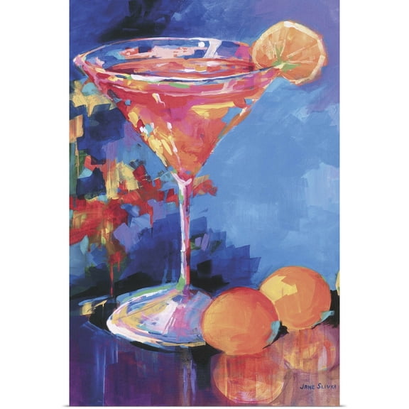 Great BIG Canvas | Rolled Jane Slivka Poster Print entitled L.A. Cosmo