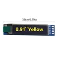 thumbnail image 4 of Inteprter Módulo OLED GND SSD 1306 3,3 V-5V tablero de pantallas de alta definición equipo de visualización programable pantallas LCD autoluminosas Electrónica Amarillo, 4 of 6