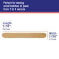 thumbnail image 3 of TCP Global Wood Paint Mixing Sticks - 100 Pack - Automotive, Crafts, Airbrush, Art, 3 of 6