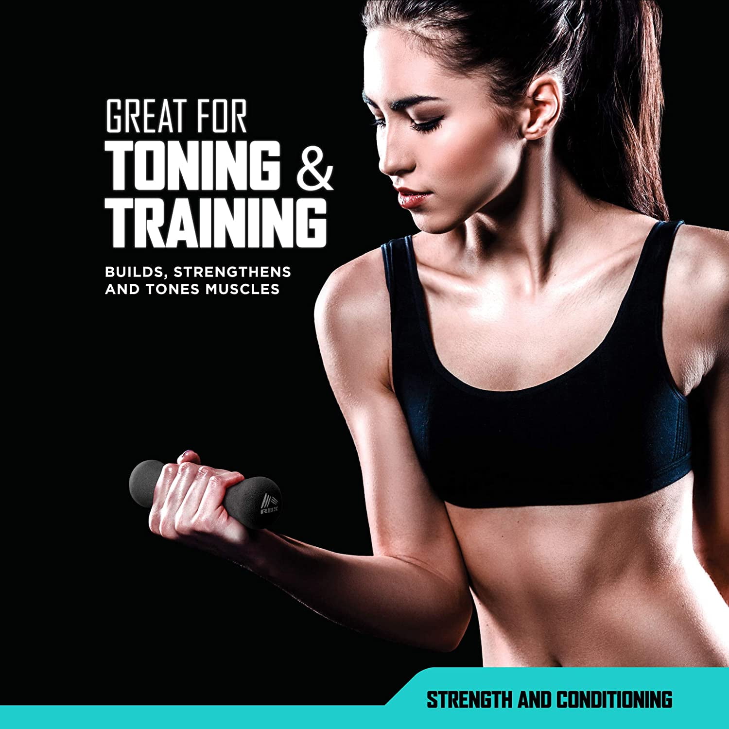 SPORTNOW Adjustable Dumbbells Weights Set With Storage Box, 10kg X 2