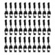 thumbnail image 1 of Tiradores Desmontables Cabeza Dientes Deslizantes Zipper Fixer Universal Kit Reparación Instalar Rápido Multifuncional para Bolsas Hombro Exteriores, 1 of 9