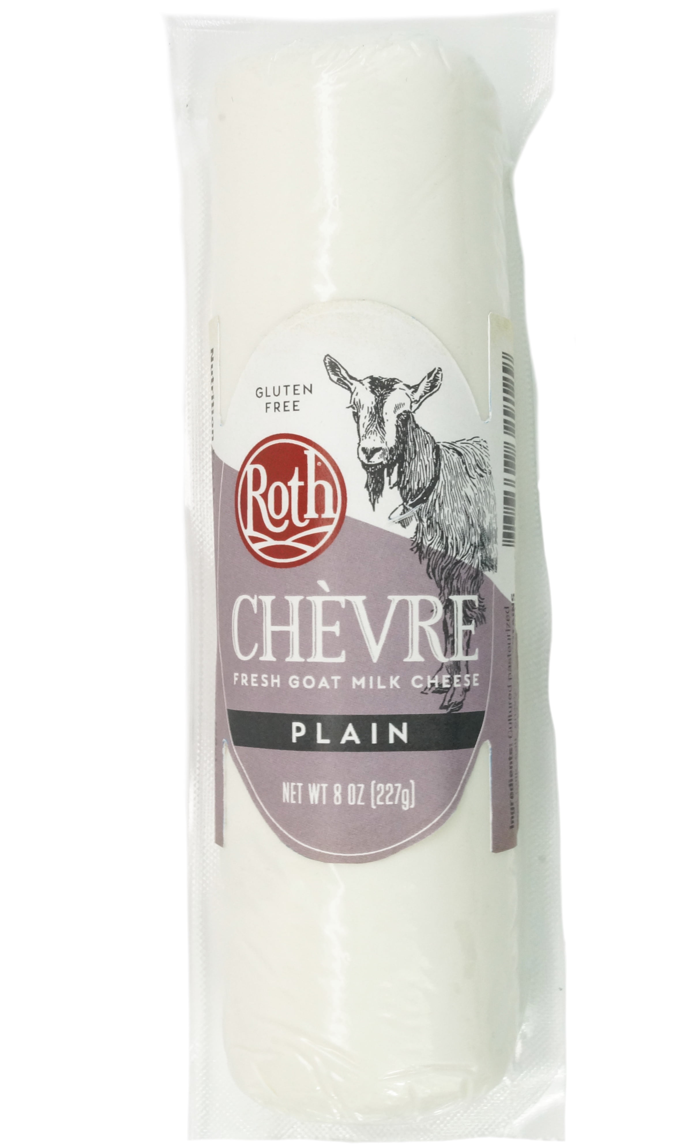 Roth Plain Goat Cheese Log, 8oz.