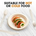 thumbnail image 5 of Cheer Collection Compostable 7 Inch Paper Plates, Natural, 500 Pack, 5 of 5