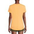 thumbnail image 3 of LA Threads Women’s Workout Crewneck T-Shirt with Short Sleeves, 3 of 5