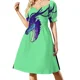 thumbnail image 2 of Vestido sin mangas azul con tiro en la cabeza, vestidos de fiesta elegantes para mujeres, vestido para mujeres embarazadas, vestido, 2 of 7