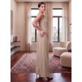 thumbnail image 4 of Conjunto Elegante de 2 Piezas Chaleco Entallado y Pantalón Palazzo para Mujer, 4 of 5