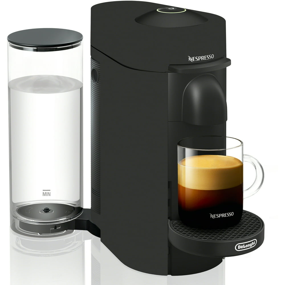 Nespresso VertuoPlus Coffee and Espresso Machine by De'Longhi, Limited Edition, Black Matte