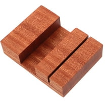 ETEREAUTY Kitchen Knife Holder Solid Wood Farmhouse Knife Block Brown 1Pack