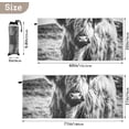 thumbnail image 4 of Coolnut Cow Beach Towel, Sand Free Super Absorbent Oversized Travel Towel with Mesh Bag for Beach,Camping, Swimming, Holiday, 31"x 71", 4 of 6