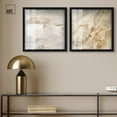 thumbnail image 3 of Neutral Luxe Harmony Set Shadowbox Boho Wall Decor by Art Remedy, Black Frame, 16 x 16, 3 of 6