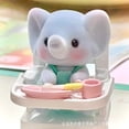 thumbnail image 2 of Peluches de Sylvanians Families, bonitos muñecos de anime kawaii, adornos flocados, juguetes clásicos para niños, figuras de animales, regalo para niños, gran oferta, 2 of 4