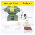 thumbnail image 2 of 1.5KW Desktop Polishing Machine, High-speed Stone Grinder DIY Woodworking Jade Jewelry Bench Lathe Machine Grinding Machine ,Small Noise, 2 of 7