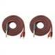 thumbnail image 1 of 2X Cable de Altavoz de 6,35 mm 1/4 TRS una Conector Tipo Banana, Cable de Altavoz de 3 de 6,35 mm con Conector Tipo Banana de 4 mm 2 Piezas Cable de Altavoz HiFi OFC, 1 of 5
