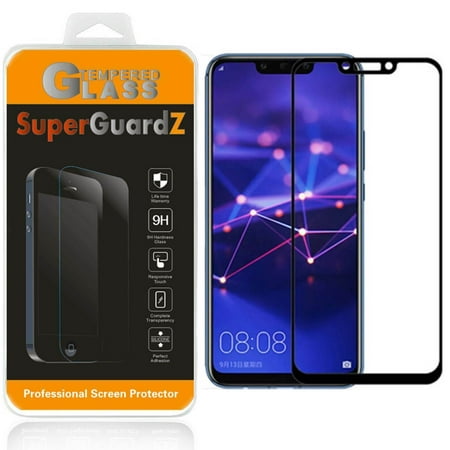For Huawei Mate 20 Lite - SuperGuardZ Full Cover Tempered Glass Screen Protector, Edge-To-Edge, 9H, Anti-Scratch, Anti-Bubble, Anti-Fingerprint