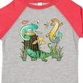 thumbnail image 4 of Inktastic Cute Lizards Hanging out Boys or Girls Toddler T-Shirt, 4 of 5