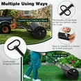 thumbnail image 4 of Spaco 39 Inch Wide Push/Tow Lawn Roller-Black, Battery Lawn Mower Cuts Quietly, Compact & Lightweight Lawn Mower, 4 of 9