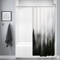 thumbnail image 3 of Misty Forest Shower Curtains Small Half Size 36" Wx72 L,Nature Woodland Shower Curtain for Bathroom,Fantasy Fog Magic Tree Bath Curtain,Fall Shower Curtain,Waterproof Polyester with Hooks, 3 of 6