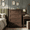 Dark Brown-4 Drawers, variant on 4-Drawer Dresser & Chest of Drawers, White Wooden Storage Cabinet with Durable Painted MDF Finish, Sturdy Organizer for Bedroom, Hallway, Living Room, Office, Closet, Easy Assembly, Nightstand