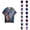 B, variant on T Shirts for Men 2026 Summer Casual Short Sleeve Crewneck Galaxy Printed Tee Shirt