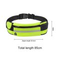 thumbnail image 3 of Yucurem Mini Jogging Waist Bags, Running Elastic Belt Waist Pack, Mobile Phone Pouch for Outdoor Sport (Green), 3 of 7