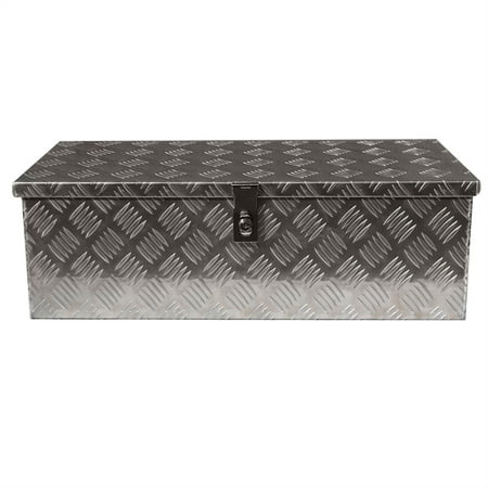 

munirater 30 inch Aluminum Tool Box with Lock 1.5mm Thickness Replacement for Trailer Flatbed RV Storage