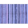 thumbnail image 1 of Ahgly Company Indoor Rectangle Oriental Blue Modern Area Rugs, 8' x 12', 1 of 4