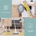 thumbnail image 6 of Yellow Sunflower Bud Leaf Pattern Kitchen Rugs Sets Of 3,Kitchen Runner Rugs Non Skid Washable,Decorative Kitchen Floor Mats for Kitchen,Sink,Laundry,17"x30"+ 17"x47" + 17"x59", 6 of 6