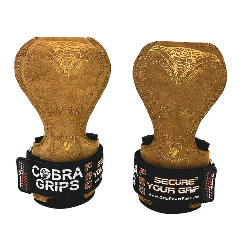 Cobra Grips PRO Limited Edition Gym Body Building Hooks Gloves Sports Weight  Lifting Grips - Get Online Your Grip Power Pads 