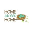 thumbnail image 2 of CafePress - Home Sweet Home -  Round Wood Ornament 4", 2 of 2