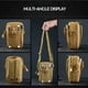 thumbnail image 2 of Funda Rapida Porta Cel Para Cinturón Mochilas Fonitura Molle Colgar Cartera Billetera Monedero Militar Táctico Compacta, 2 of 5