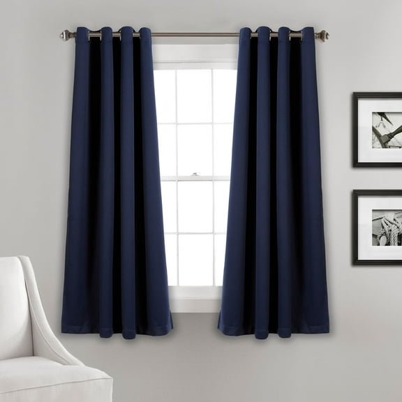 Lush Decor Grommet Insulated Blackout Curtains