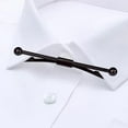 thumbnail image 2 of Clips de Corbata Formales Sunnimix Clips para la barra del cuello de la camisa Negro, 2 of 8