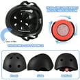 thumbnail image 3 of Kids Helmet Pads Set, 7 PCS Adjustable Protective Gear Set Head, Knee, Elbow, Wrist Protection, 3 of 5