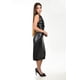 thumbnail image 2 of Vestido midi efecto piel Roman Fashion /Juvenil, 6104 (Negro) negro M, 2 of 5