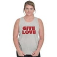 thumbnail image 5 of Give Love Heart Kindness Happiness Tank Top Tee Shirt Women Brisco Brands M, 5 of 6