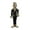 F, variant on Opvise Halloween Figurine Spooky Mini Mummy Zombie Skeleton Resin Statue Sculpture Indoor Home Office Desktop Decoration Ornament Festival Gift