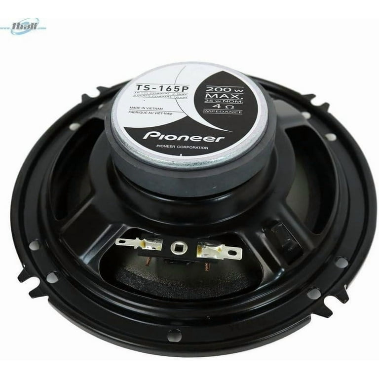 Pioneer TS165P 6.5-in 2-Way Full Range Coaxial Speakers Pair