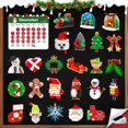 thumbnail image 1 of Juego de imanes navideños para nevera HOGOKIDS 2025 con calendario de adviento, 1 of 9