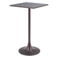 thumbnail image 2 of Spot Bar Table Black & Bronze, 2 of 6