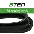 thumbnail image 3 of 8TEN Drive Belt for Scag 481922 SWMU-52A SWU48A-17KA 48 52 inch Deck 810-CBL2686T, 3 of 4