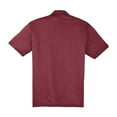 thumbnail image 6 of Mafoose Men's Heather Contender Polo Cardinal Heather Small, 6 of 8