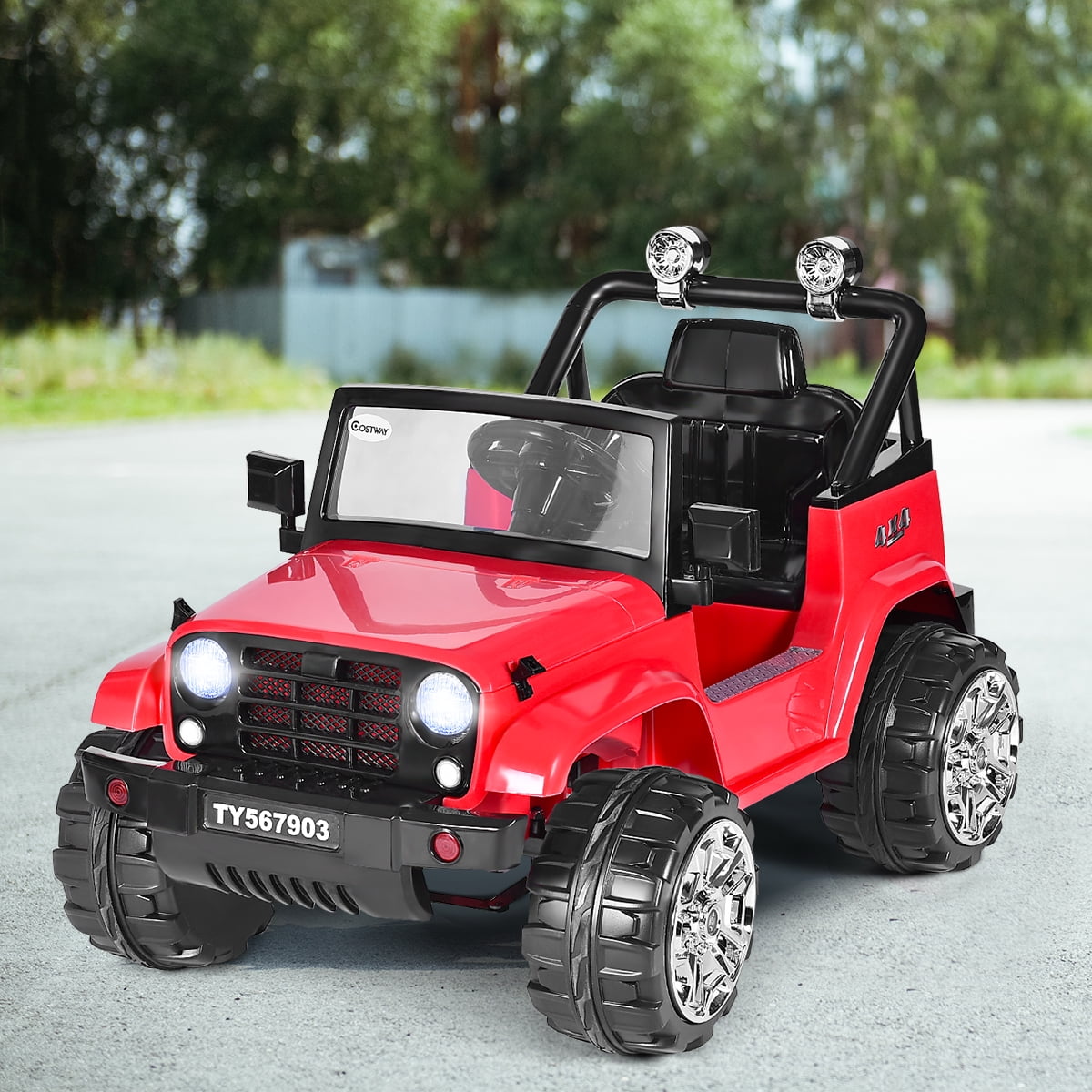 costway 12v jeep