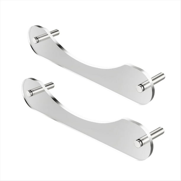 Percheros de Acrílico para Colgar en la Pared, Ideales para Gorras de Béisbol, Armarios, Entradas, Salas de Estar y Dormitorios. Perchero Resistente.