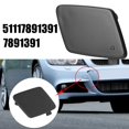 thumbnail image 2 of Limited Compatibility Front Bumper Tow Hook Eye Cover for BMW 3 E90 E91, 2 of 10