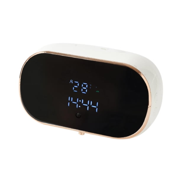 Dispensador automático de jabón IPX5, resistente al agua, con espuma ajustable de 3 niveles, eléctrico y automático Blanco