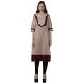 thumbnail image 2 of Moomaya Bollywood Designer Kurti WoMen's Printed Knee Length Kurta Tunic Tops, 2 of 6