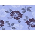 thumbnail image 1 of Ahgly Company Indoor Rectangle Patterned Slate Blue Area Rugs, 2' x 4', 1 of 6