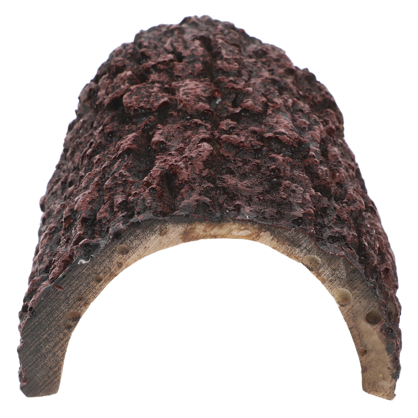 WEUVEB Resin Reptile Hideout Cave for Bearded Dragon Gecko Snake and Aquarium Decor